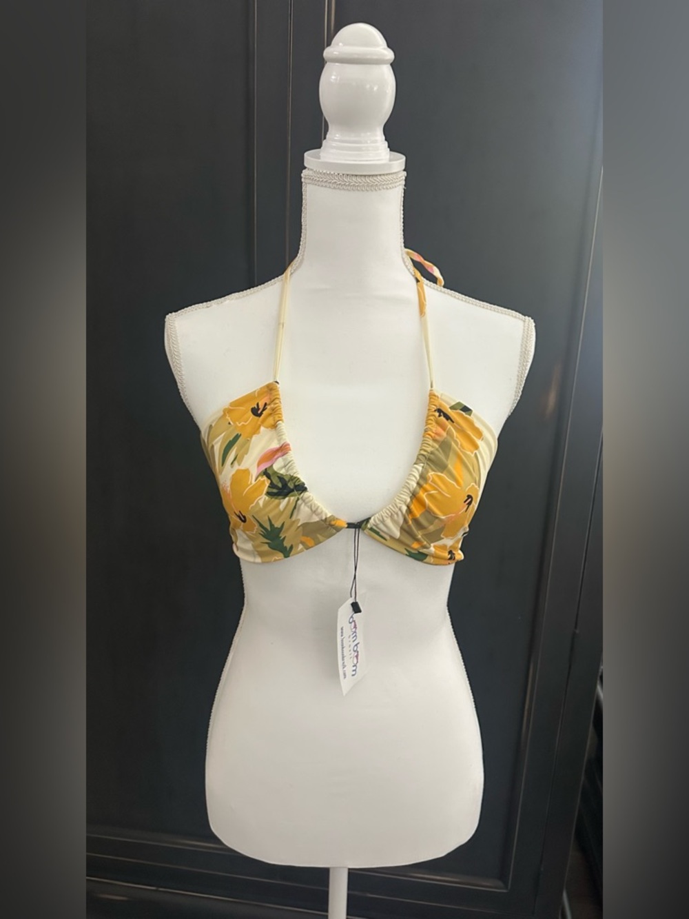 Boom Boom Brazil Bikini Top - wear two ways -see pics - NWT